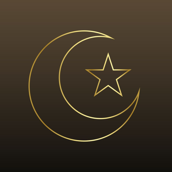 aesthetic,moon,golden,star,illustration,line art,ramadan,eid mubarak,brown,islamic,muslim,luxury,rawpixel