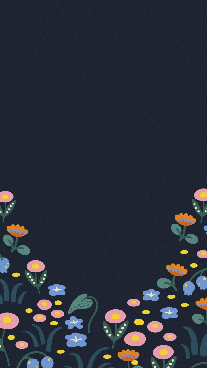 Free: Flower iPhone wallpaper, cute illustration | Free Photo ...