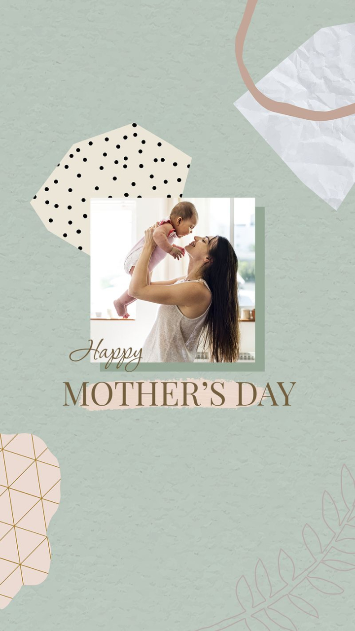 mother's day,aesthetic,template,celebration,abstract,woman,green,kid,white,photo,pastel,text space,rawpixel