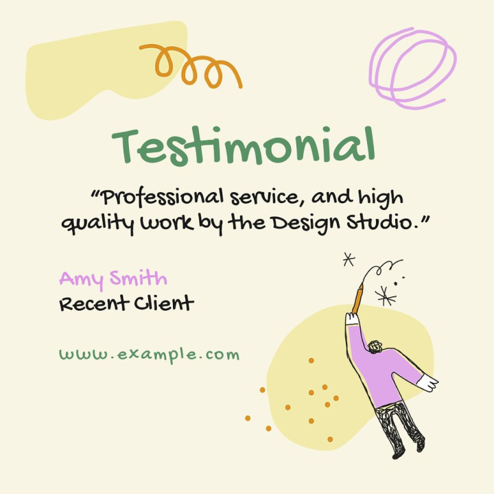 Colleague Testimonial Template - Download in Word, PSD, Apple