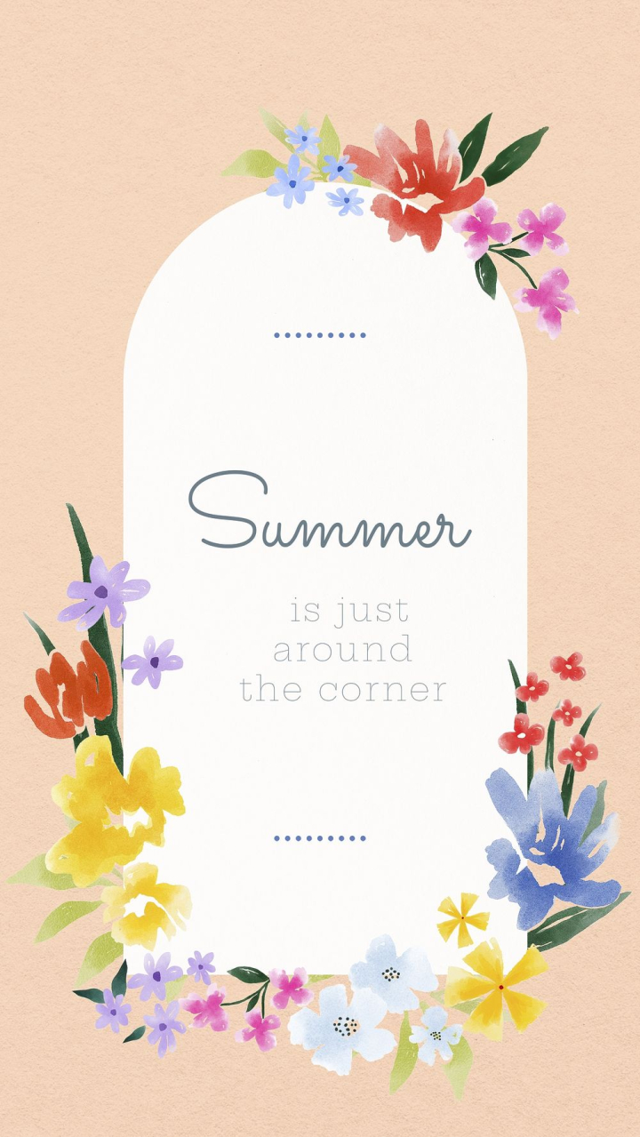 iphone wallpaper,frame,flowers,instagram story,watercolor,blue,pink,purple,floral,botanical,illustration,quote,rawpixel