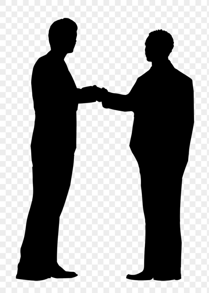 Free: Business hand shake png silhouette | Free PNG - rawpixel - nohat.cc