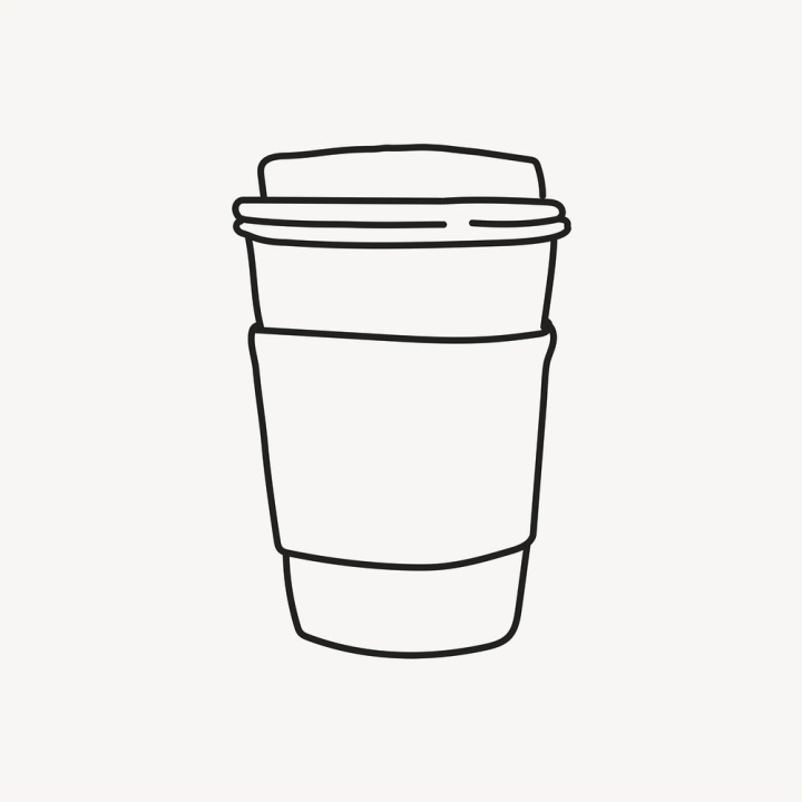 cute cup of coffee illustration  Coffee illustration, Drawing cup, Food  illustration art