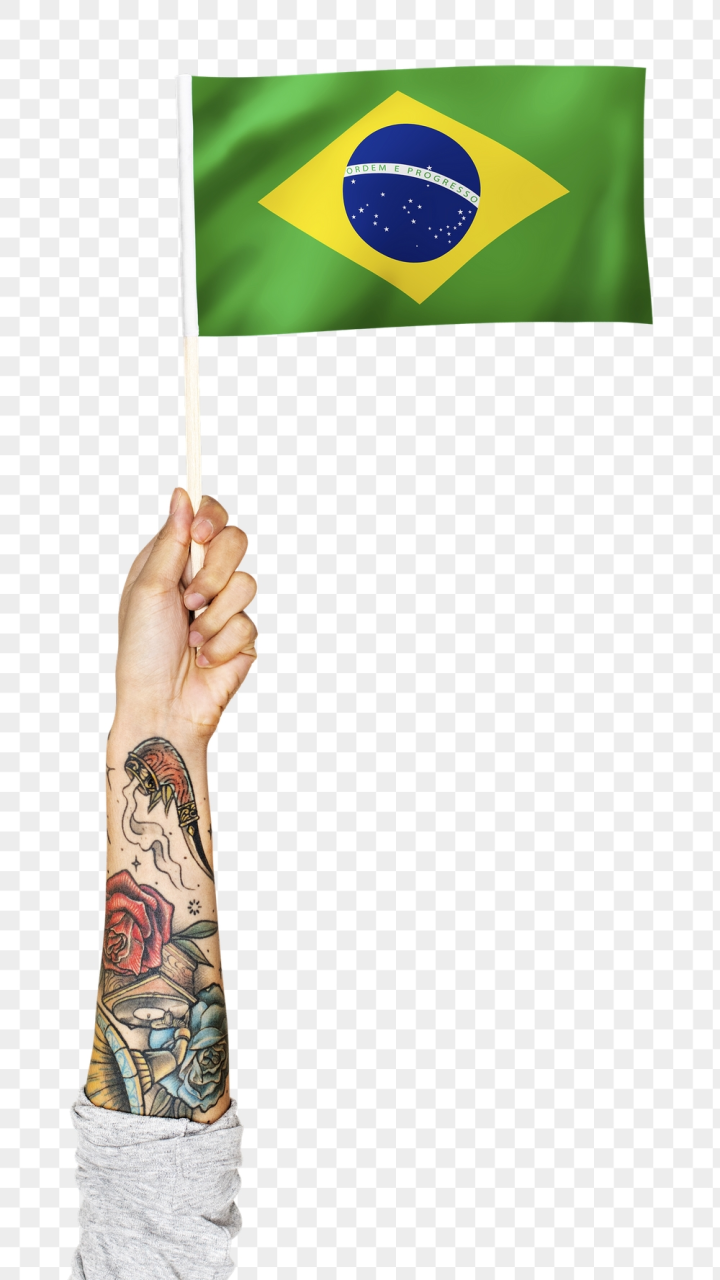 Brazilian Flag Tattoos | BlendUp