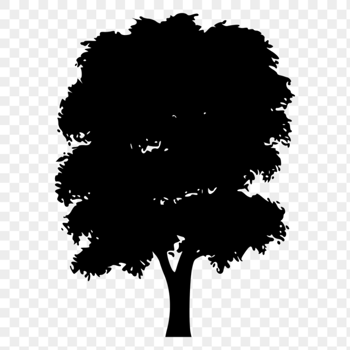 Free: Tree png sticker nature silhouette, | Free PNG - rawpixel - nohat.cc