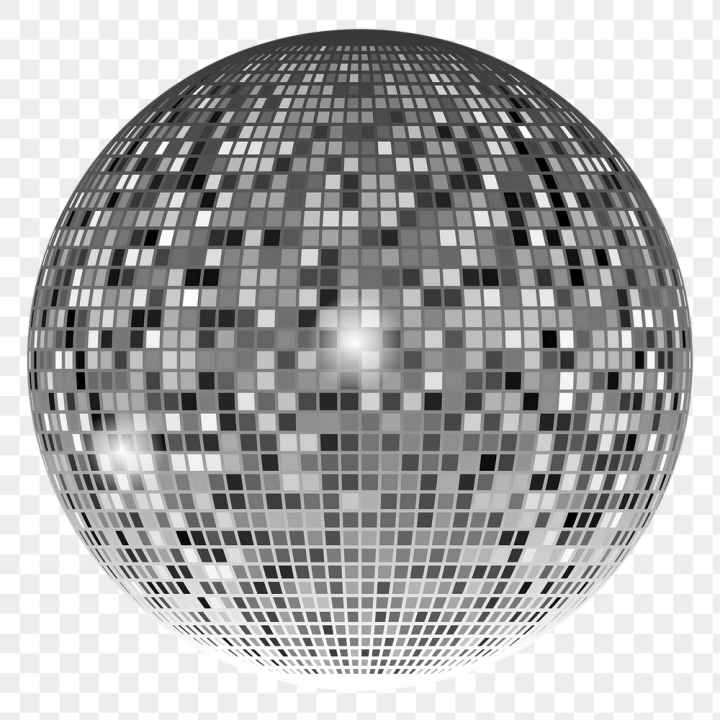 ball,rawpixel,png,public domain,shape,black,illustrations,glass,white,free,silver,disco ball,party
