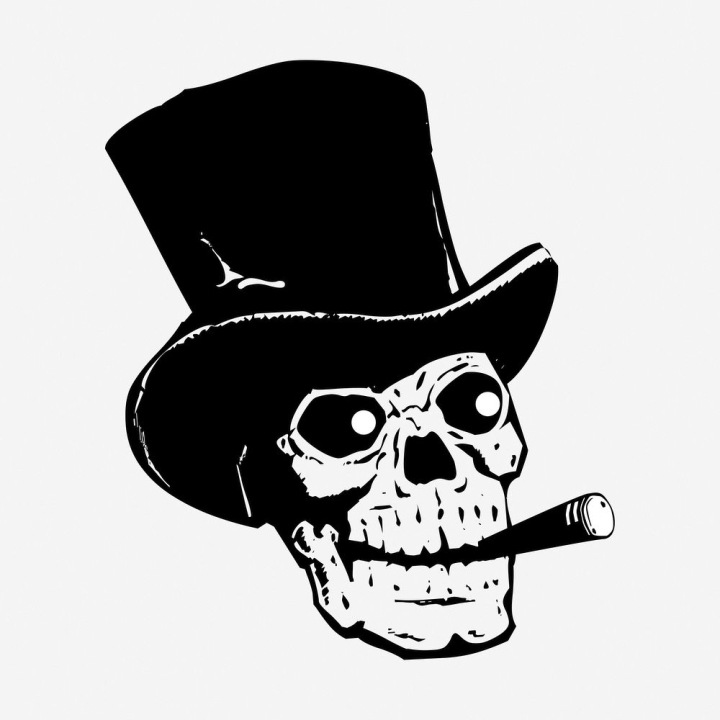vintage,public domain,black,illustrations,pencil,halloween,free,skull,black and white,drawing,tattoo,ink,rawpixel
