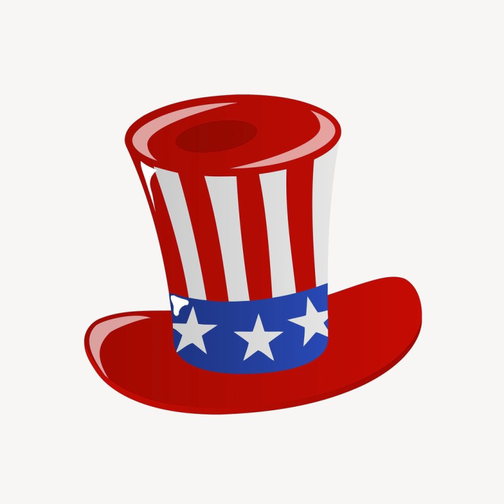 public domain,blue,illustrations,red,vector,white,free,colour,cartoon,american flag,graphic,design,rawpixel