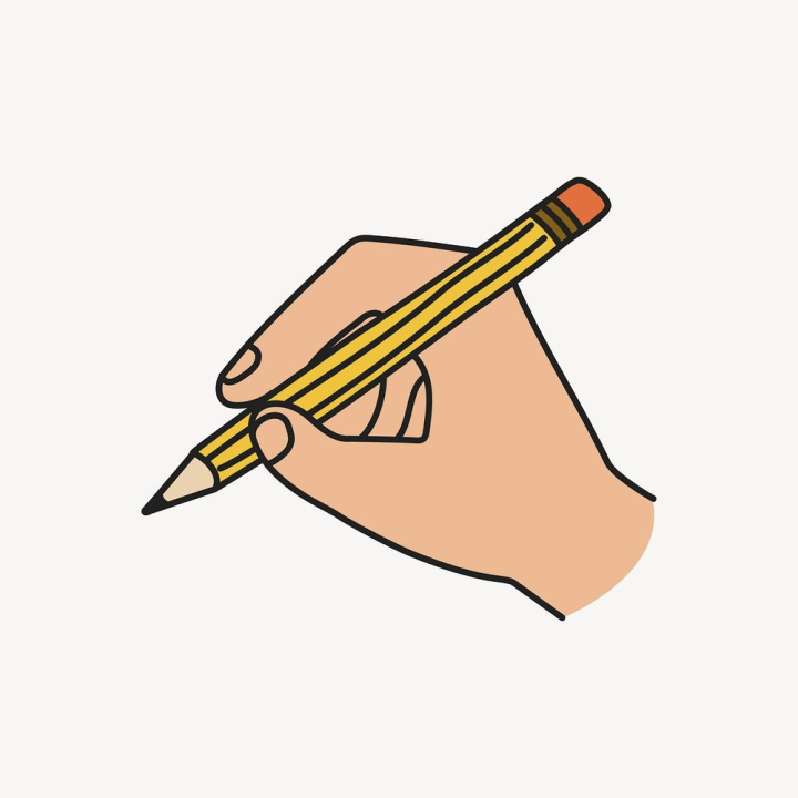 Hand drawn stationery doodle pen pencil Royalty Free Vector