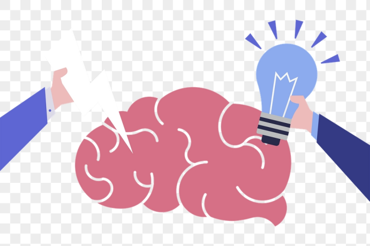 innovation,rawpixel,png,hand,collage,png sticker,brain,light bulb,avatar,cartoon,thinking,graphic,adult