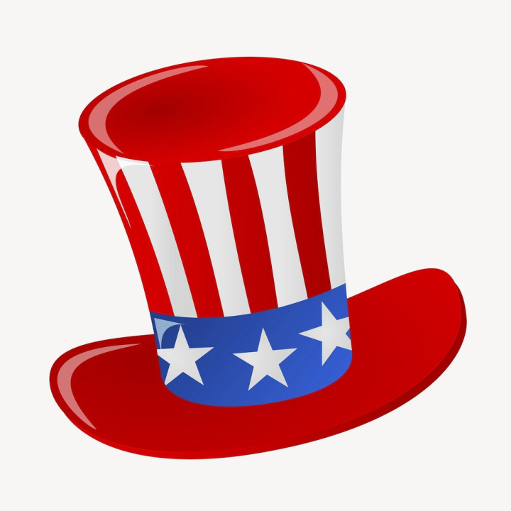 sticker,public domain,blue,stars,illustrations,fashion,red,white,free,candle,colour,american flag,rawpixel