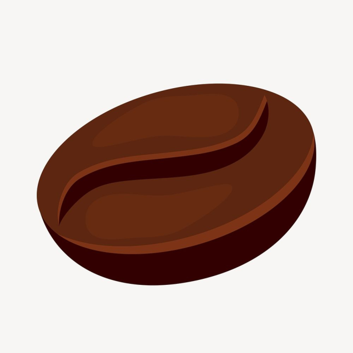 sticker,public domain,illustrations,coffee,food,vector,free,brown,colour,graphic,design,coffee beans,rawpixel
