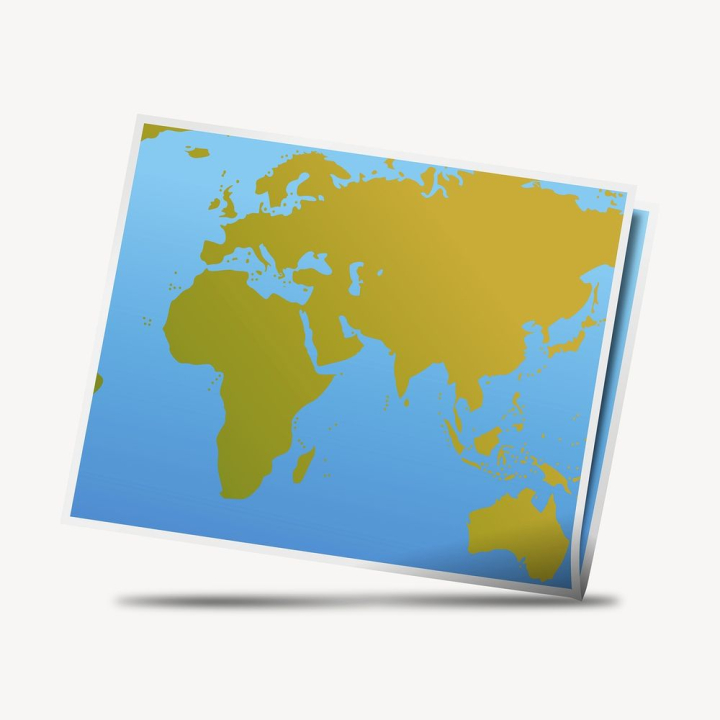 sticker,public domain,blue,illustrations,map,world map,free,travel,colour,graphic,design,holidays,rawpixel