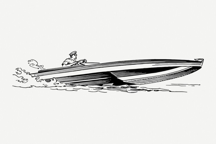 310+ Drawing Of Speedboat Stock Illustrations, Royalty-Free Vector