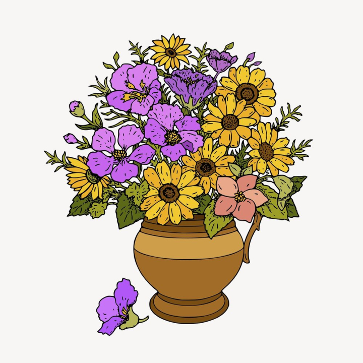 Flower base Vectors & Illustrations for Free Download