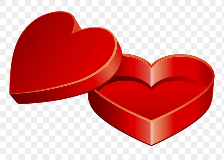 valentine,rawpixel,png,sticker,public domain,celebration,shape,illustrations,red,valentine's day,free,box,colour