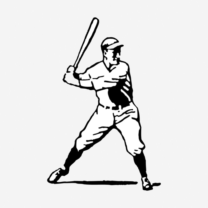 1,300+ Drawing Of A Baseball Players Illustrations, Royalty-Free