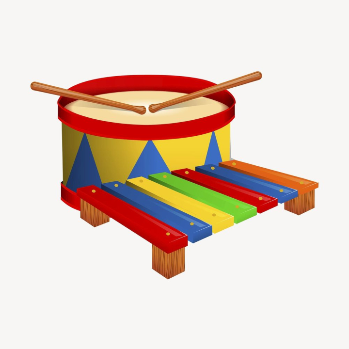 Libre: Drums, xylophone clipart, musikalLibre: Drums, xylophone clipart, musikal  