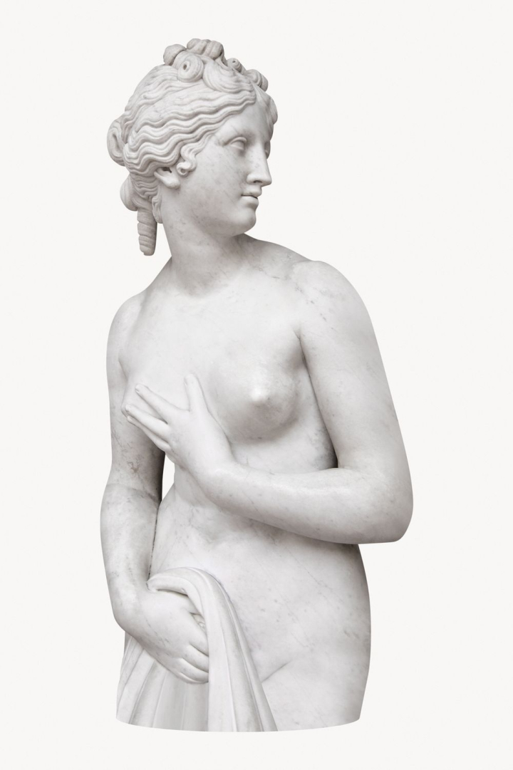 vintage,statue,nude,white,sculpture,graphic,design,goddess,naked,antique,mythology,female,rawpixel