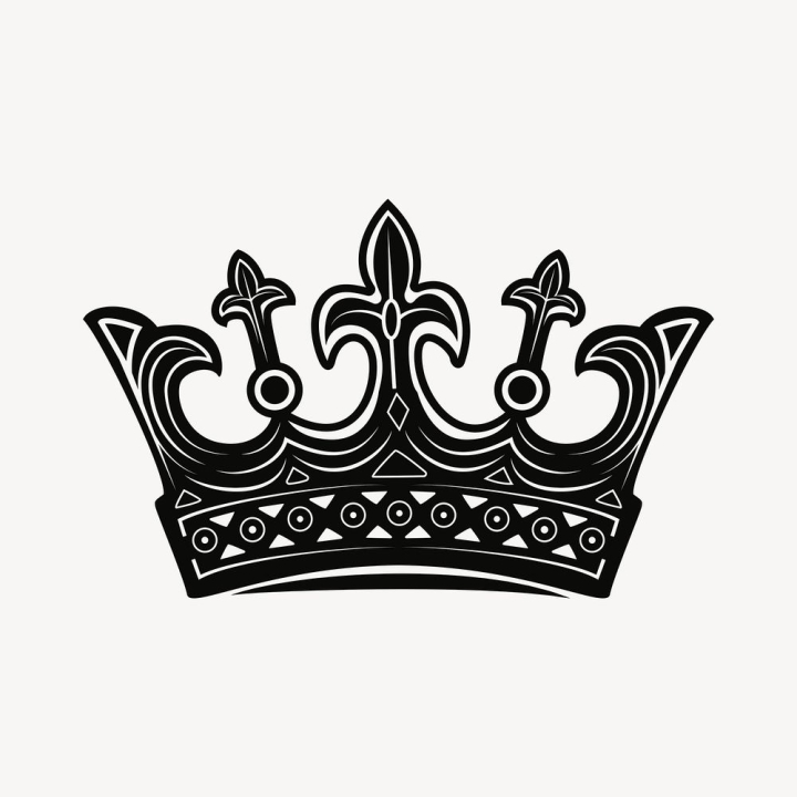 Royal Crown Sticker