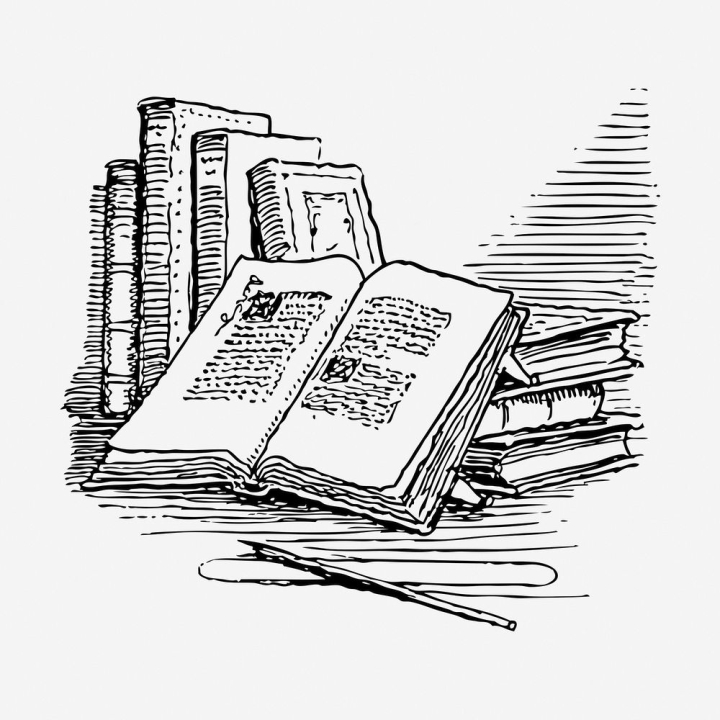 Open Book Drawing Vector Images (over 8,900)