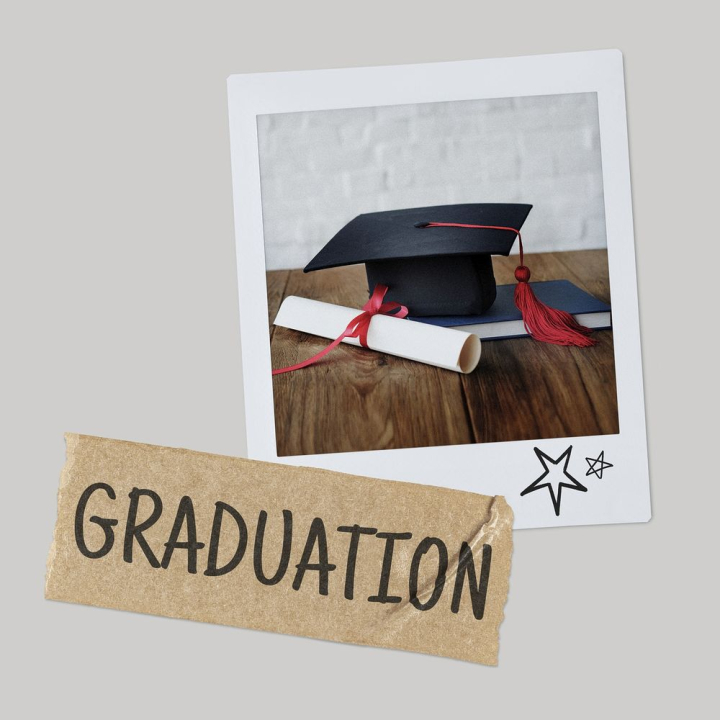 sticker,washi tape,mockup,collage element,graduation,certificate,graduation hat,school,congratulations,color,graphic,design,rawpixel