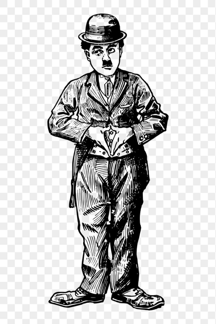 charlie chaplin clipart