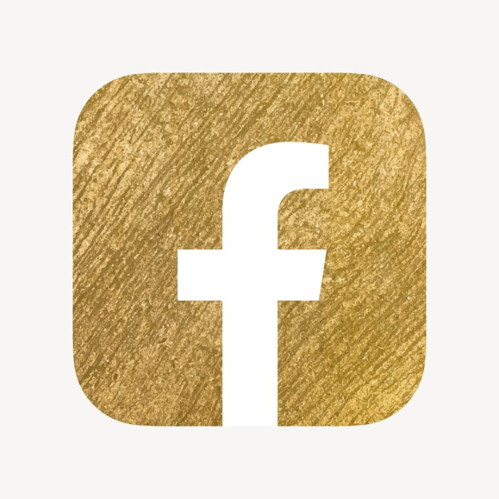 texture,logo,golden,facebook,icon,social media icon,white,collage element,social media,vector,yellow,badge,rawpixel