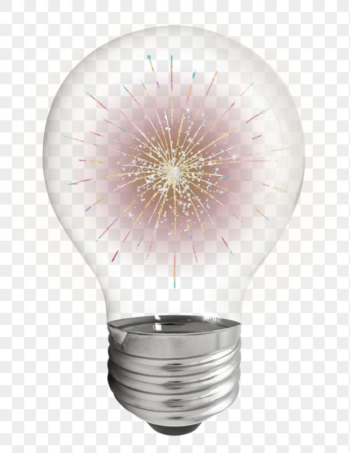 light bulb,rawpixel,png,sticker,new year,golden,celebration,pink,shape,firework,illustration,red,yellow
