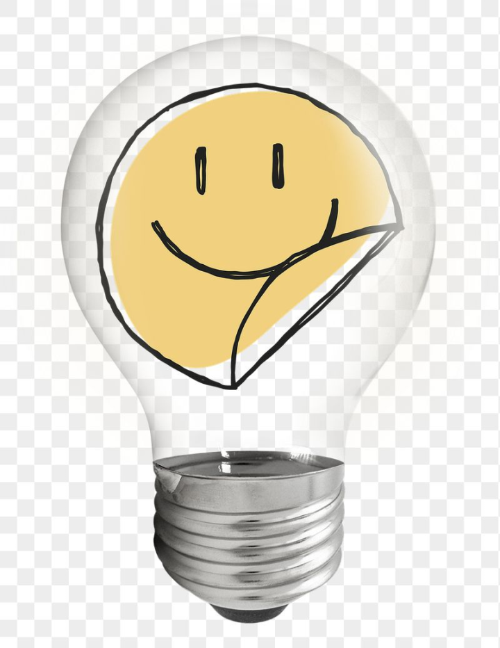 colour,rawpixel,face,png,sticker,icon,shape,social media icon,illustration,cute,yellow,doodle,light bulb