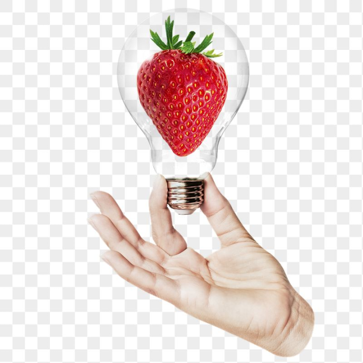 man,rawpixel,png,sticker,png element,hand,person,illustration,fruit,red,collage element,food,strawberry