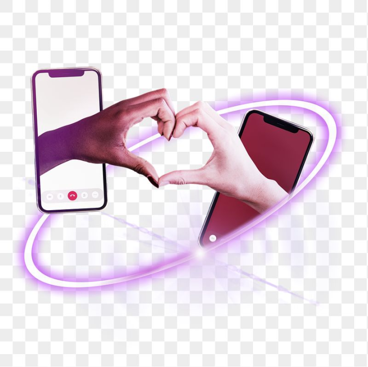 technology,rawpixel,aesthetic,png,sticker,heart,hand,journal sticker,pink,collage,sticker png,purple,neon