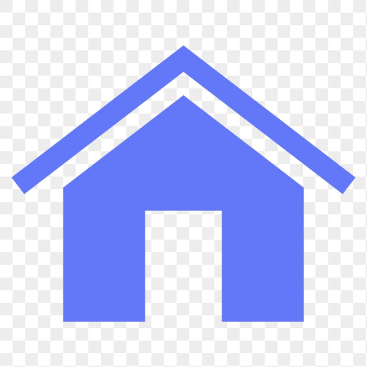 architecture,rawpixel,png,sticker,blue,icon,house,collage element,home,building,colour,graphic,design