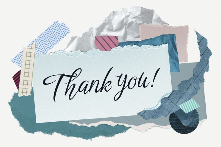Thank you! word typography, aesthetic | Free PSD - rawpixel - PSD ...