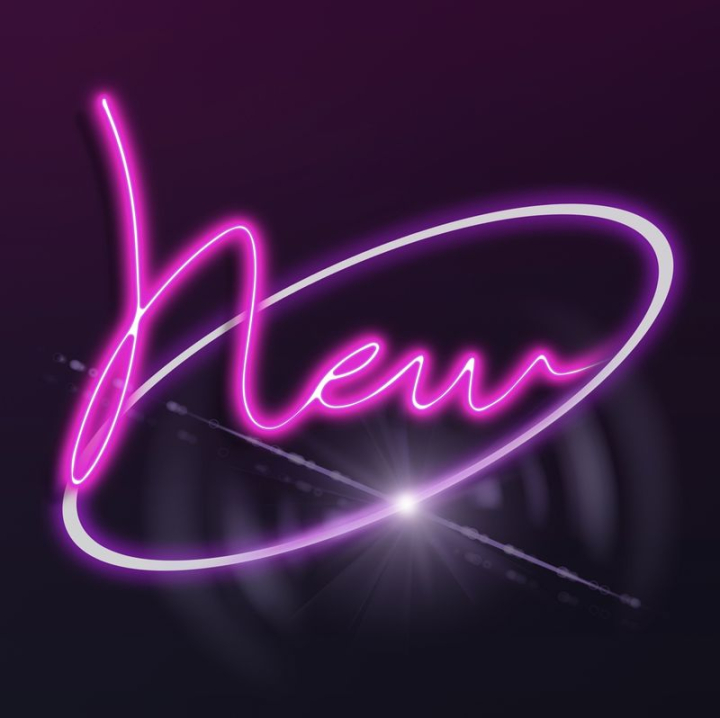 pink,purple,neon,technology,collage element,new,digital,graphic,design,word,innovation,ring light,rawpixel