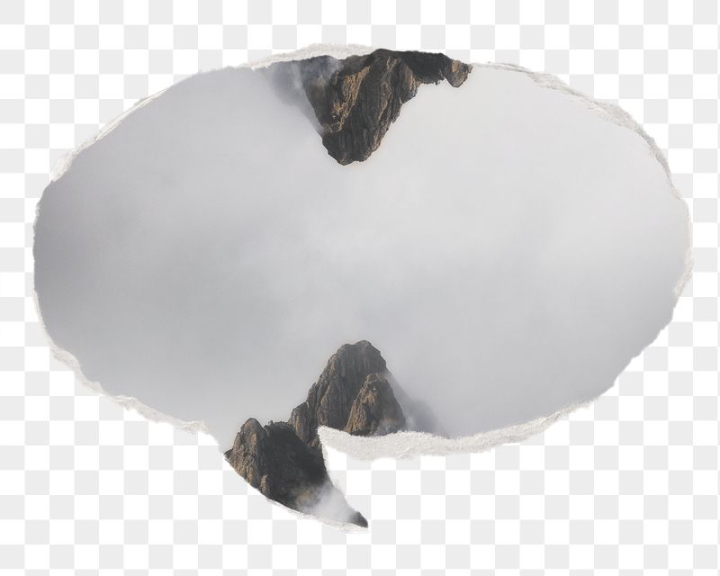photo,rawpixel,torn paper,cloud,speech bubble,png,sticker,ripped paper,nature,smoke,polaroid frame,mountain,collage elements