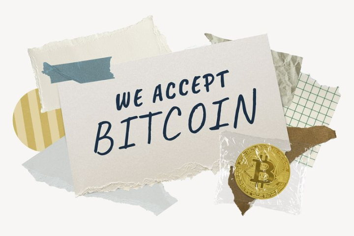 we take bitcoin