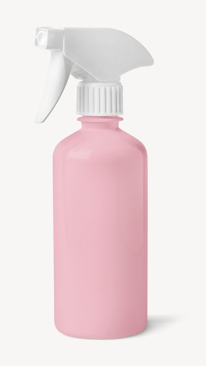 pink,plastic,collage element,photo,cleaning,bottle,graphic,design,mist,image,laundry,design element,rawpixel