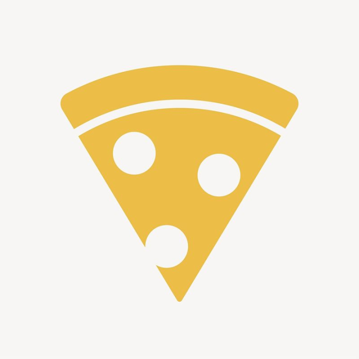 icon,white,collage element,pizza,food,yellow,vector,colour,graphic,design,online,design element,rawpixel