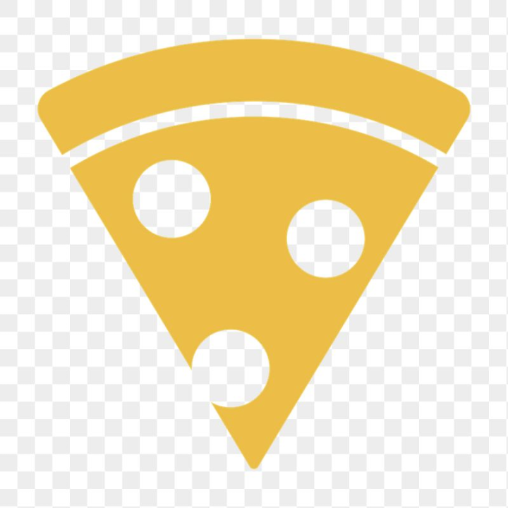 sticker png,food,pizza,colour,icon,collage element,design,sticker,rawpixel,png,yellow,graphic,collage