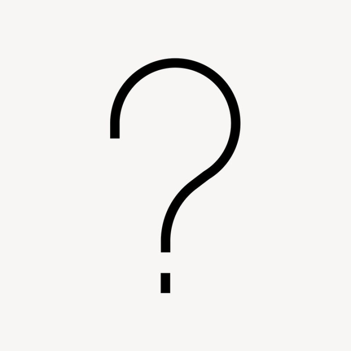icon,black,white,collage element,line art,vector,black and white,question,question mark,graphic,design,online,rawpixel