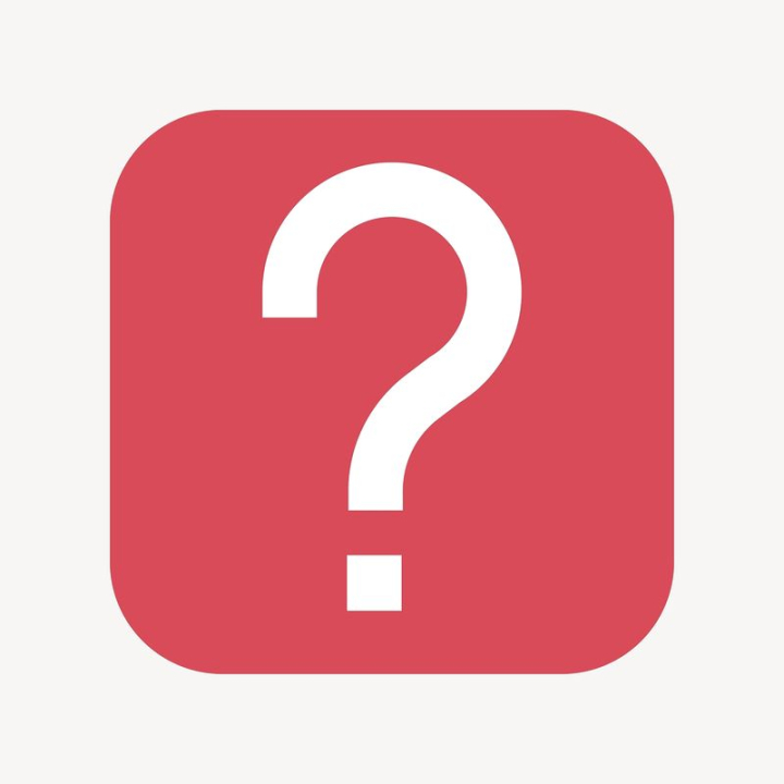 sticker,pink,icon,white,collage element,red,question,colour,question mark,square,graphic,design,rawpixel