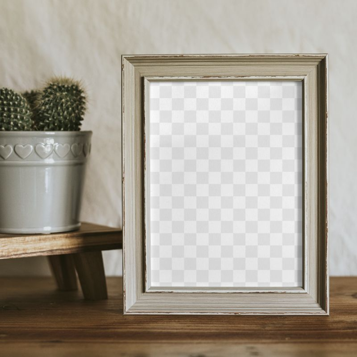 cactus,rawpixel,frame,aesthetic,png,picture frame mockup,mockup,minimal,photo frame,frame mockup,wooden table,beige,interior