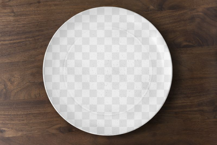 dish,rawpixel,frame,png,mockup,circle,wooden table,plate,colour,graphic,design,transparent,flatlay