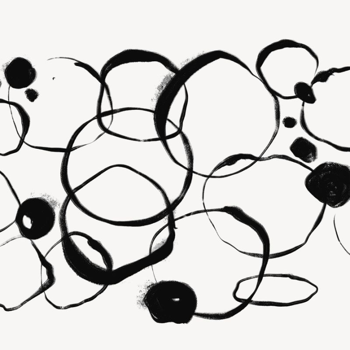 background,aesthetic backgrounds,aesthetic,abstract backgrounds,abstract,black,circle,collage element,doodle,memphis backgrounds,black and white,memphis,rawpixel