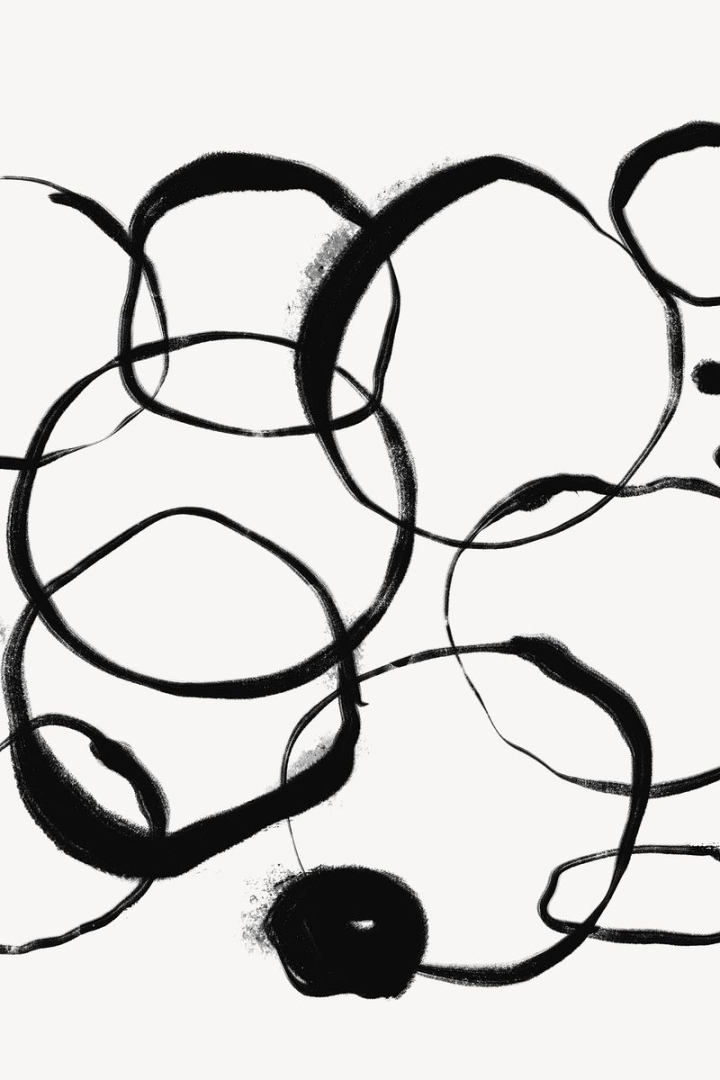background,aesthetic backgrounds,aesthetic,abstract backgrounds,abstract,black,circle,collage element,doodle,memphis backgrounds,black and white,memphis,rawpixel
