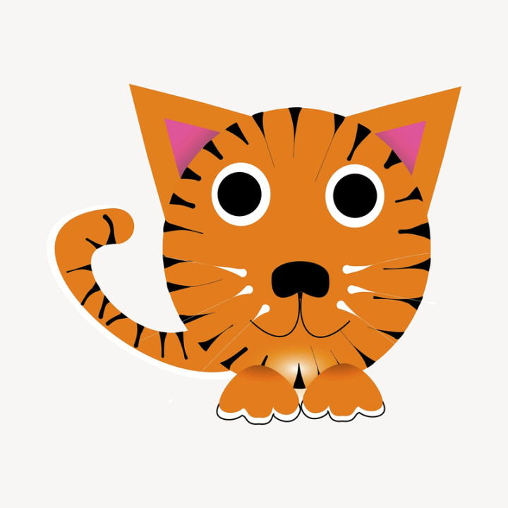 Cute Cat Cartoon Clipart Free Stock Photo - Public Domain Pictures