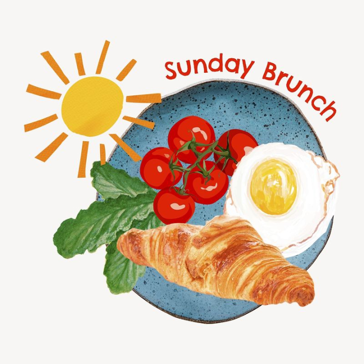 illustration,sun,collage element,plate,food,tomato,vegetable,colour,graphic,design,clip art,colorful,rawpixel