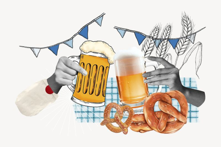 celebration,hands,collage element,food,colour,beer,graphic,design,drink,cheers,colorful,element,rawpixel