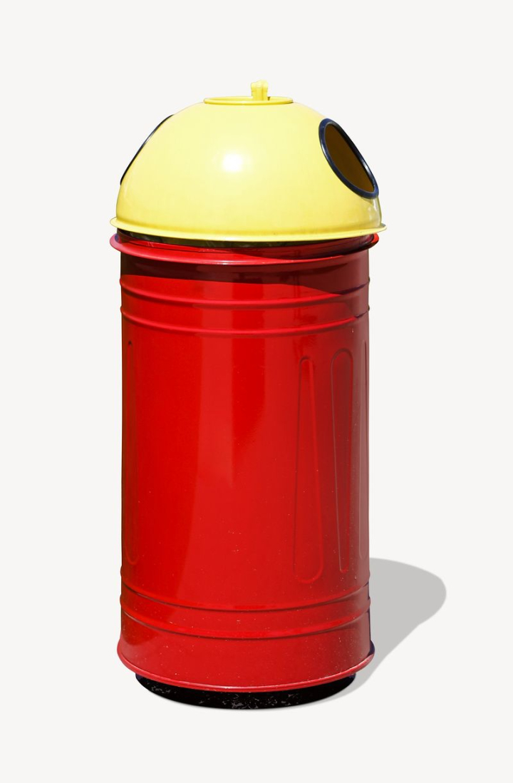 red,yellow,colour,graphic,design,creative,garbage can,object,hobby,weights,printable,design resource,rawpixel